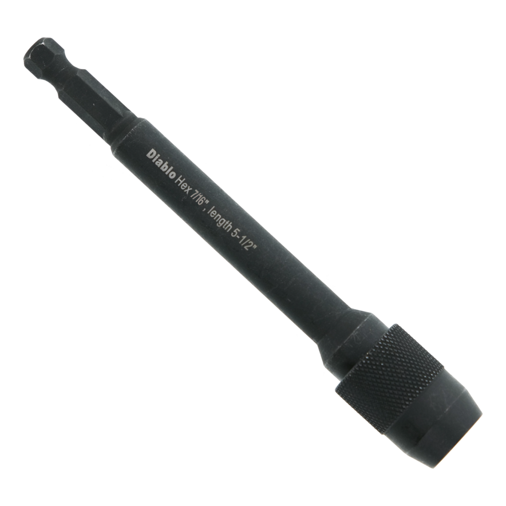 5-1/2" x 7/16" Universal Extension for Drills