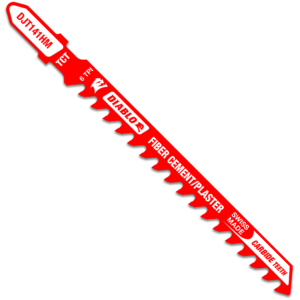 4" 6TPI Carbide Jig Saw Blade for Fiber Cement & Plaster