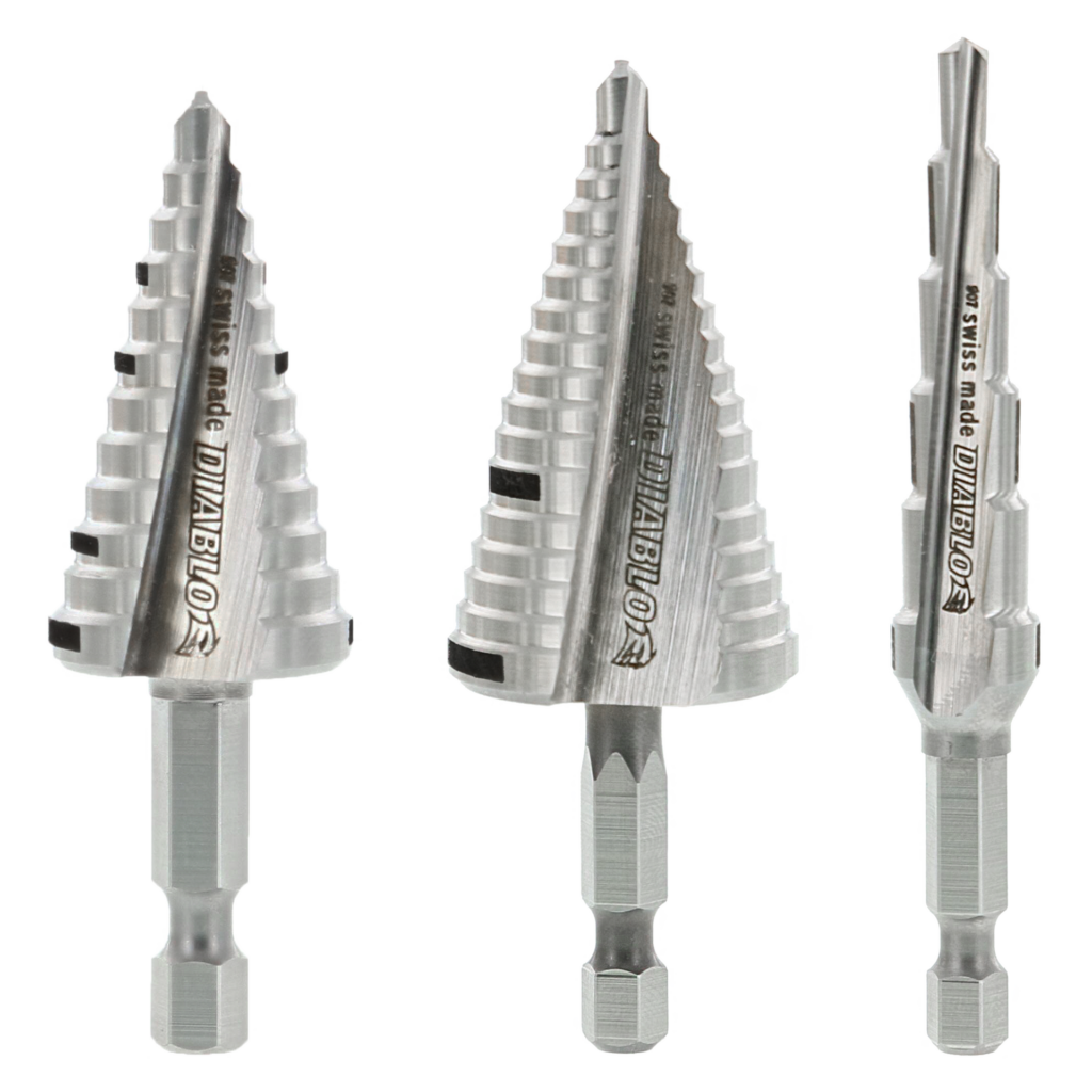 3 pc Impact Step Drill Bit Set (3-Piece)