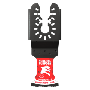 1-1/4" AMPED™ Demo Demon™ Universal Fit Carbide Teeth Oscillating Blade for General Purpose Cuts