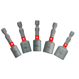 1-7/8" Magnetic Nut Driver Assorted Pack (5-Piece)