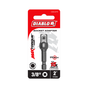 1/4" Hex to 3/8" Square Socket Adapter