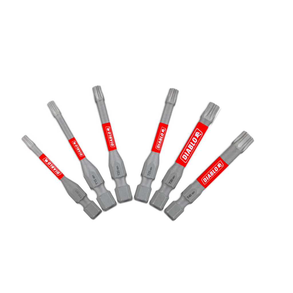 2" Torx Drive Bits (6-Piece)