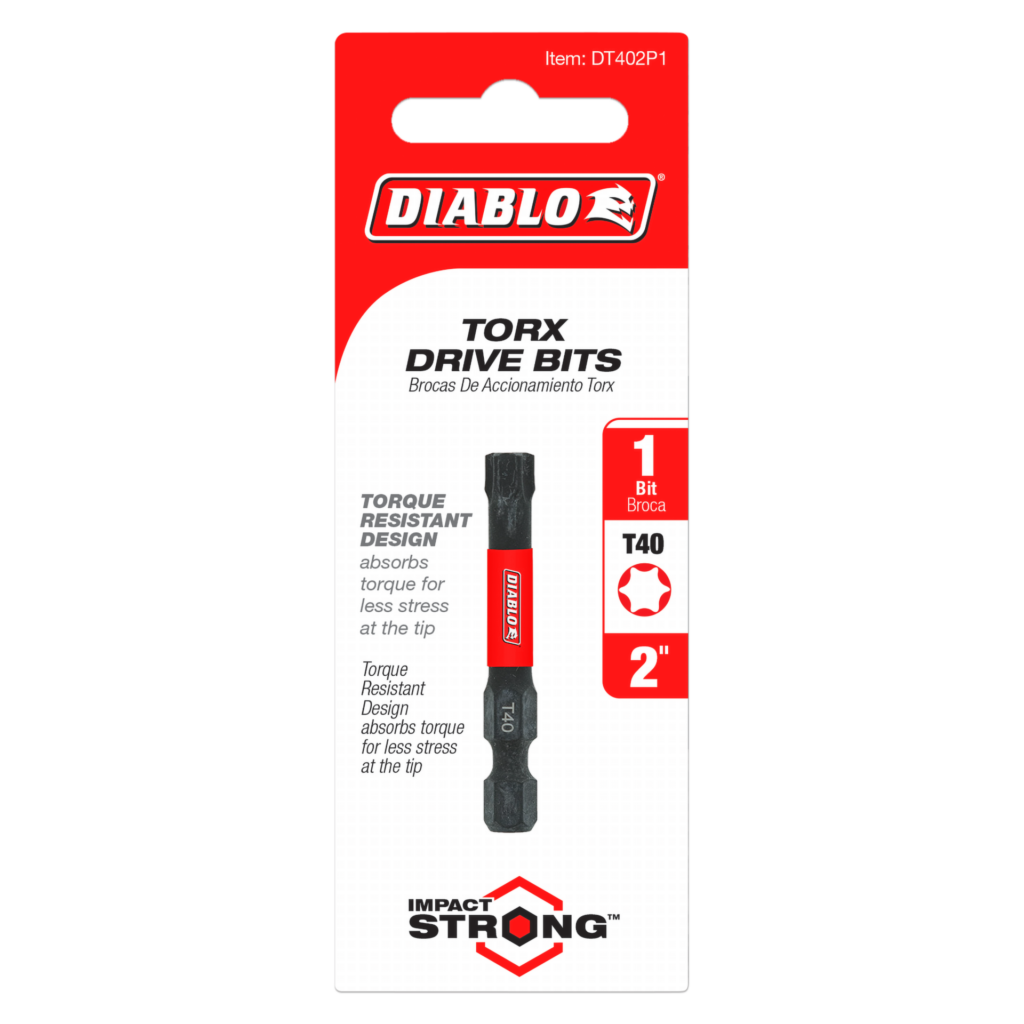 2" #40 Torx Drive Bit