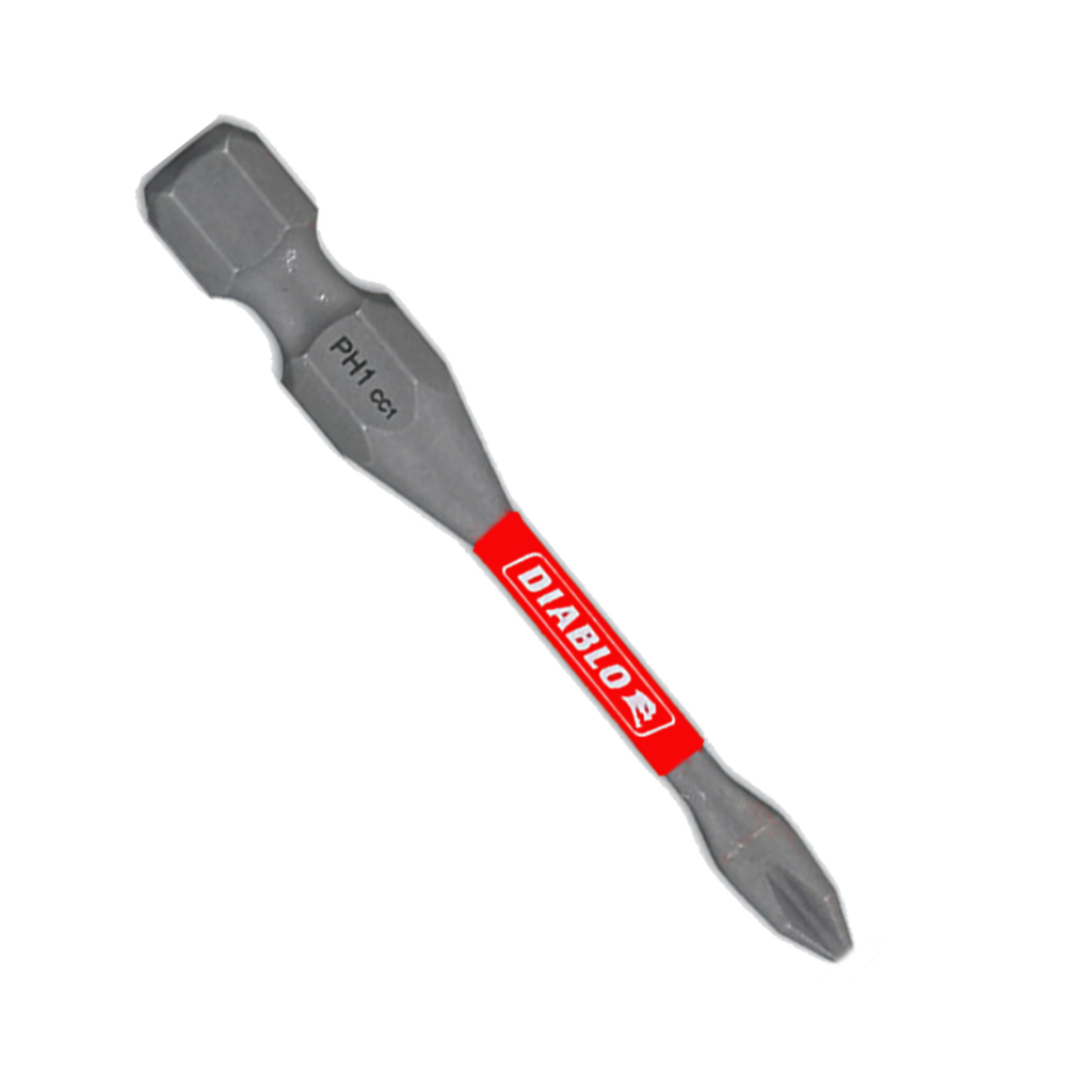 2" #1 Phillips Drive Bit (2-Pack)