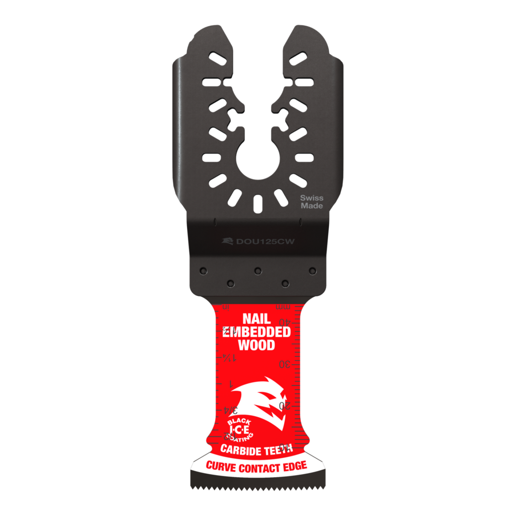 1-1/4" Diablo AMPED™ Demo Demon™ Carbide Teeth Oscillating Blade for Nail-Embedded Wood