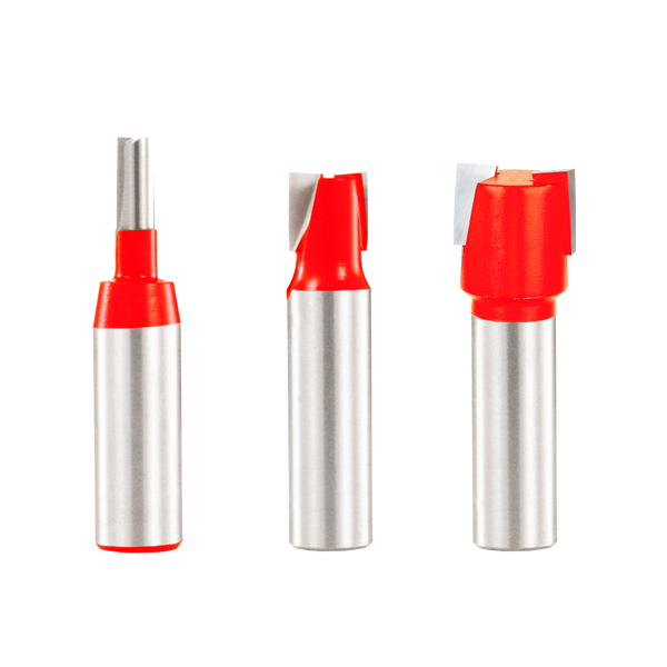 3 Piece Undersized Plywood Bit Set (1/2" Shank)