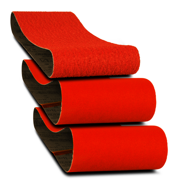 4" x 24" Assorted Sanding Belts (3-Piece)