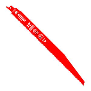 12" 8/14TPI Bi-Metal Reciprocating Saw Blades for General Purpose Cuts (5-Pack)