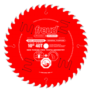 10" Thin Kerf Next Generation Premier Fusion General Purpose Blade